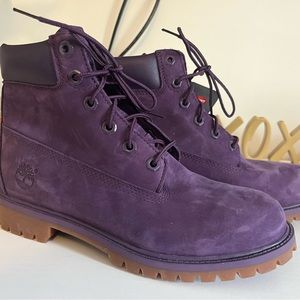 Timberland Boots Girls size 7 PURPLE NEW WITHOUT BOX